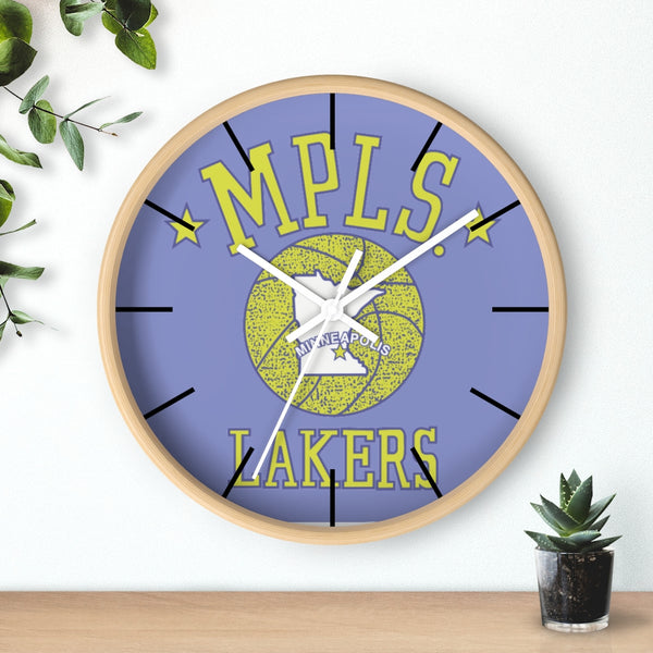 Minneapolis Lakers Wall clock