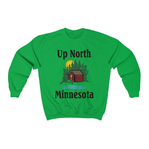 Up North Minnesota Unisex Heavy Blend™ Crewneck Sweatshirt
