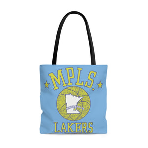 Minneapolis Lakers Tote Bag