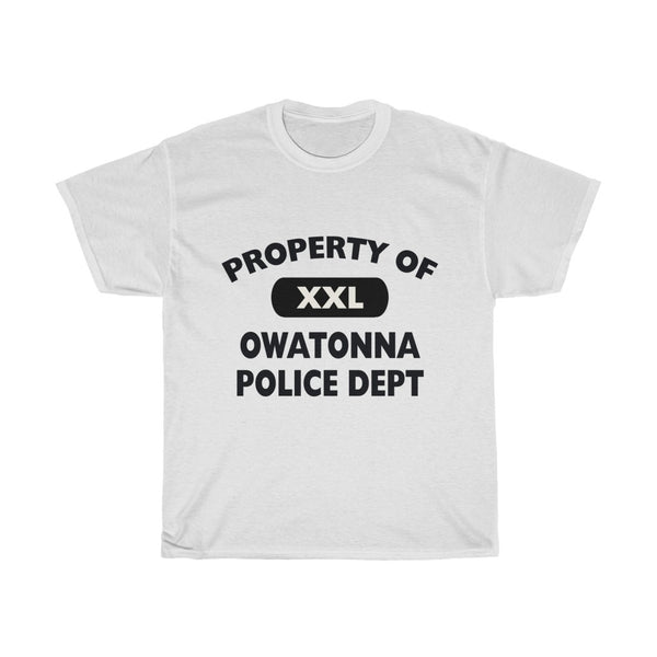 Property of the Owatonna Police Department Unisex Heavy Cotton Tee