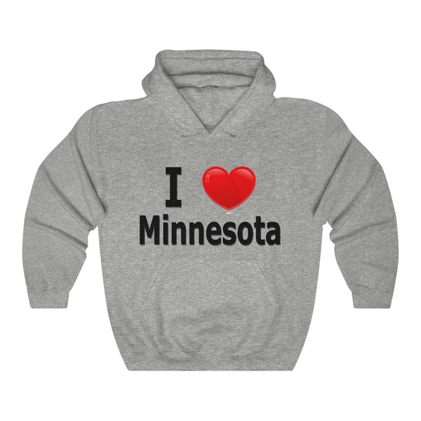 I Love Minnesota Unisex Heavy Blend™ Hooded Sweatshirt