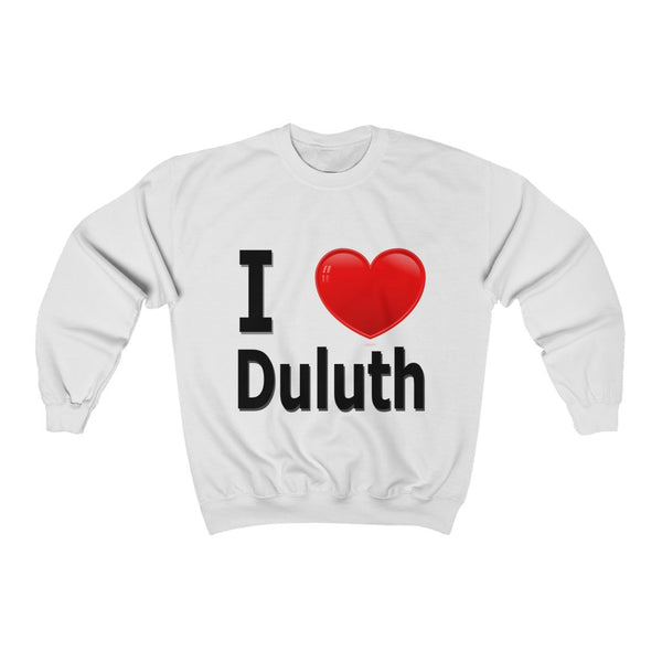 I Love Duluth Unisex Heavy Blend™ Crewneck Sweatshirt