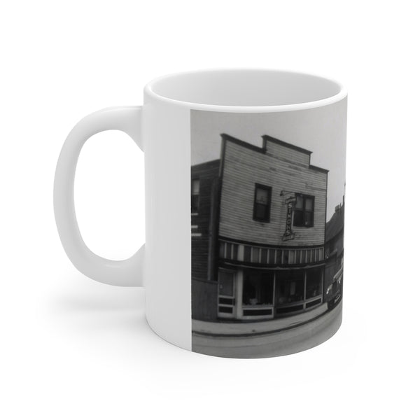 2nd Street Bovey Minnesota 1947 White Ceramic Mug