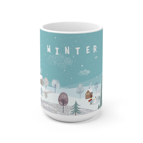 WinterWhite Ceramic Mug
