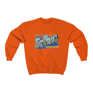 Vintage Greetings from St. Paul Unisex Heavy Blend™ Crewneck Sweatshirt