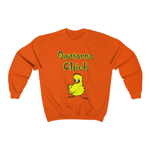 Owatonna Chick Unisex Heavy Blend™ Crewneck Sweatshirt