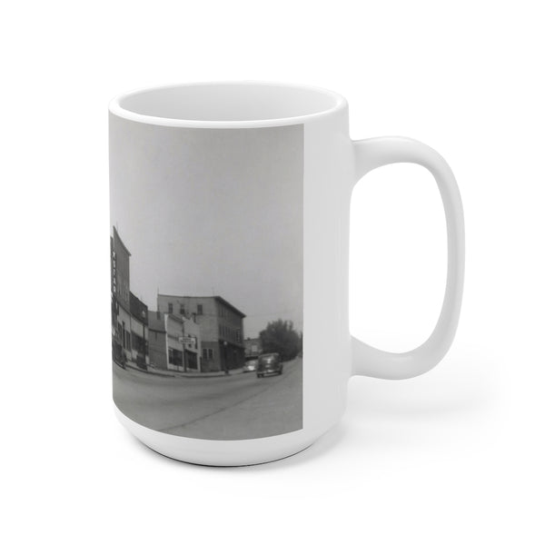 2nd Street Bovey Minnesota 1947 White Ceramic Mug