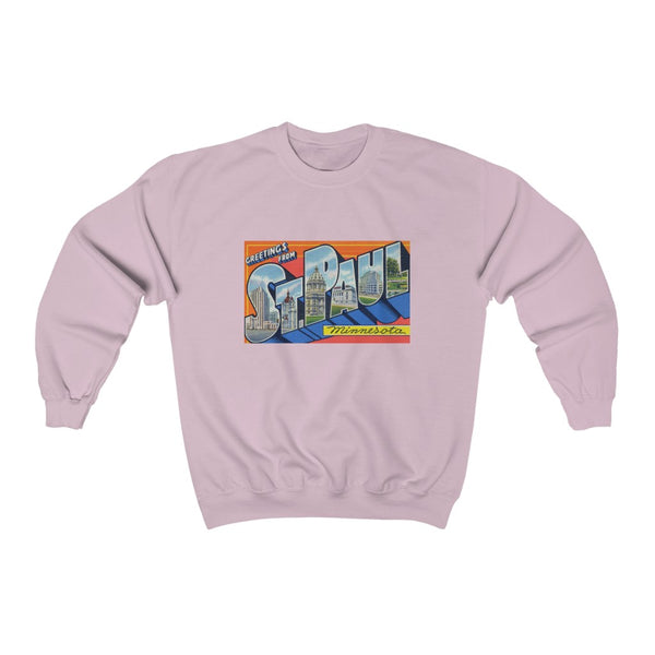 Vintage Greetings from St. Paul Unisex Heavy Blend™ Crewneck Sweatshirt