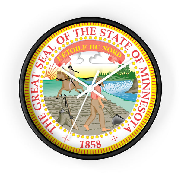 Minnesota State Seal Wall clock