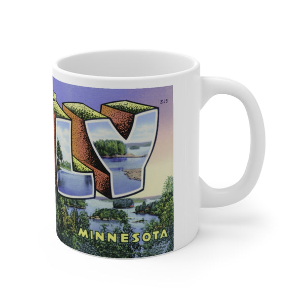 Greetings from Ely Minnesota Ceramic Mug 11oz