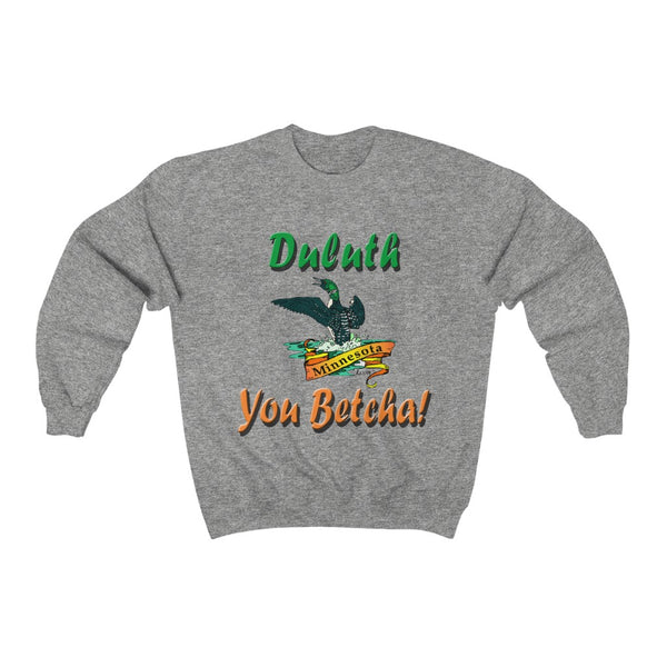 Duluth "You Betcha" Loon Unisex Heavy Blend™ Crewneck Sweatshirt