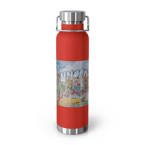 Greetings from Minnesota 22oz Vacuum Insulated Bottle