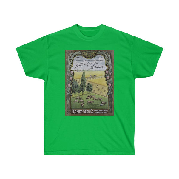 Farmers Seed Company Spring 1905 Catalog Cover Unisex Ultra Cotton Tee