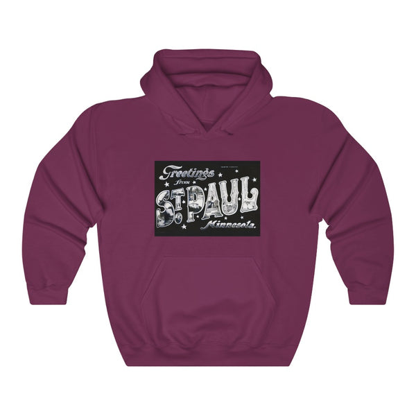 1907 "Greetings from St. Paul" Unisex Heavy Blend™ Hooded Sweatshirt