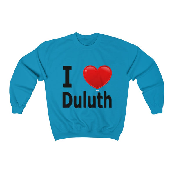 I Love Duluth Unisex Heavy Blend™ Crewneck Sweatshirt