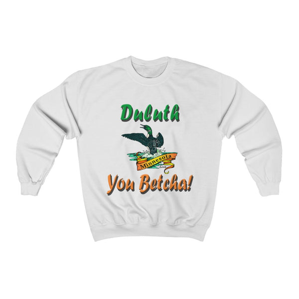 Duluth "You Betcha" Loon Unisex Heavy Blend™ Crewneck Sweatshirt