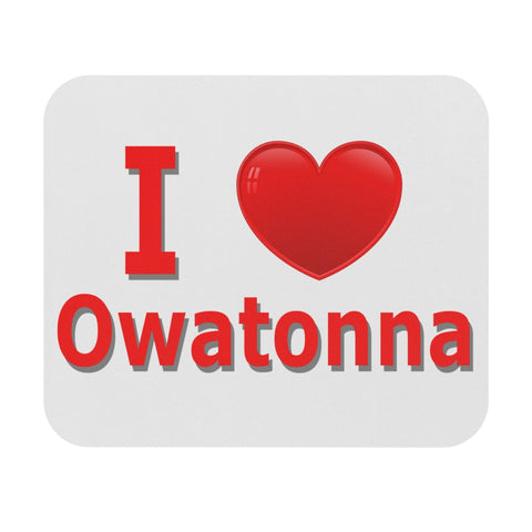 I Love Owatonna Mouse Pad (Rectangle)