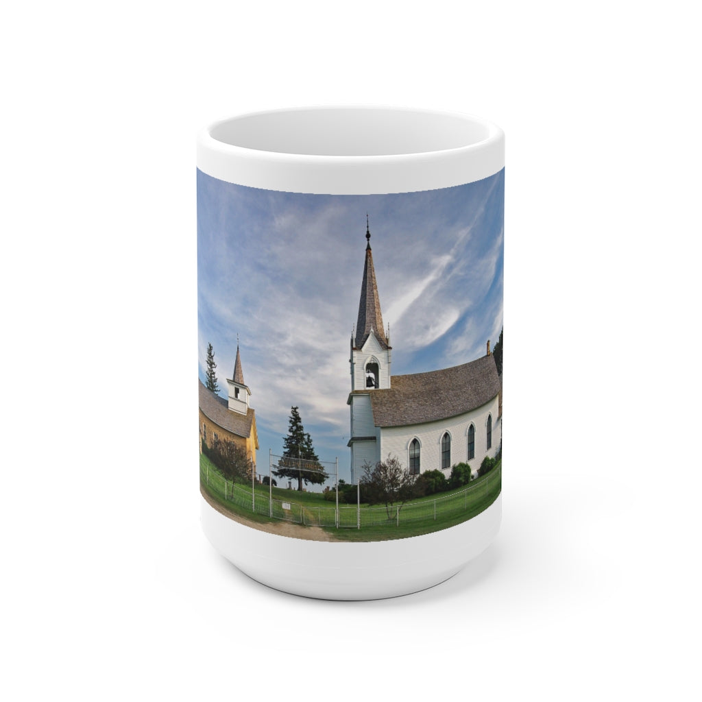 Valley Grove Lutheran Churches White Ceramic Mug
