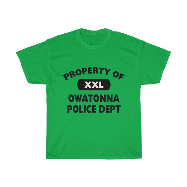Property of the Owatonna Police Department Unisex Heavy Cotton Tee
