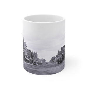Main Street Luverne Minnesota 1916 Ceramic Mug