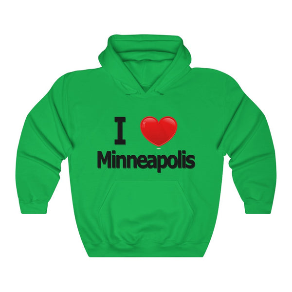 I Love Minneapolis Unisex Heavy Blend™ Hooded Sweatshirt