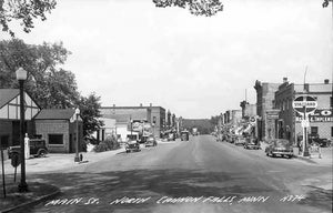 Main Street, Cannon Falls, Minnesota, 1940s Postcard Reproduction