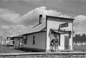 Cheer Cafe in Cook Minnesota 1937 Print