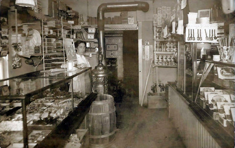 Interior, General Store, Chisholm, Minnesota, 1911 Print