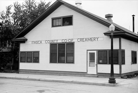 Itasca Co-op Creamery, Coleraine, Minnesota, 1939 Print
