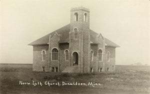Norwegian Lutheran Church, Donaldson, Minnesota, 1910s Print