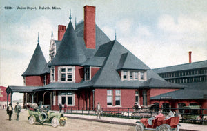 Union Depot Duluth Minnesota 1910s Postcard Reproduction