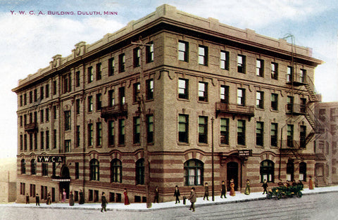 YMCA Building, Duluth, Minnesota, 1910s Postcard Reproduction