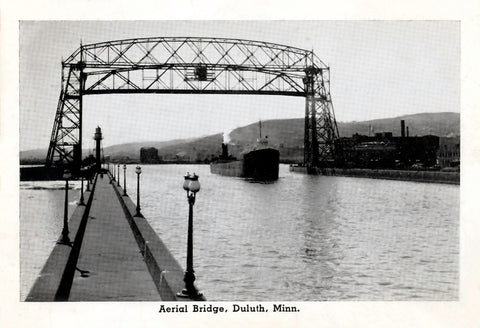 Aerial Lift Bridge, Duluth, Minnesota, 1930 Print