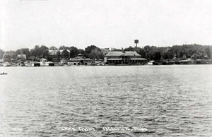 View of Excelsior, Minnesota, from Lake Minnetonka, late 1910s Postcard Reproduction