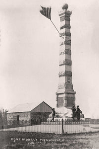 Monument at Fort Ridgely near Fairfax, Minnesota, 1913 Postcard Reproduction