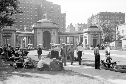 1939 Gateway Park in Minneapolis, Minnesota Print