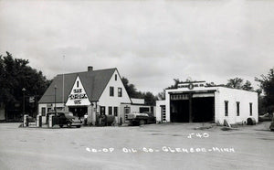 Co-op Oil Company, Glencoe, Minnesota, 1940s Postcard Reproduction