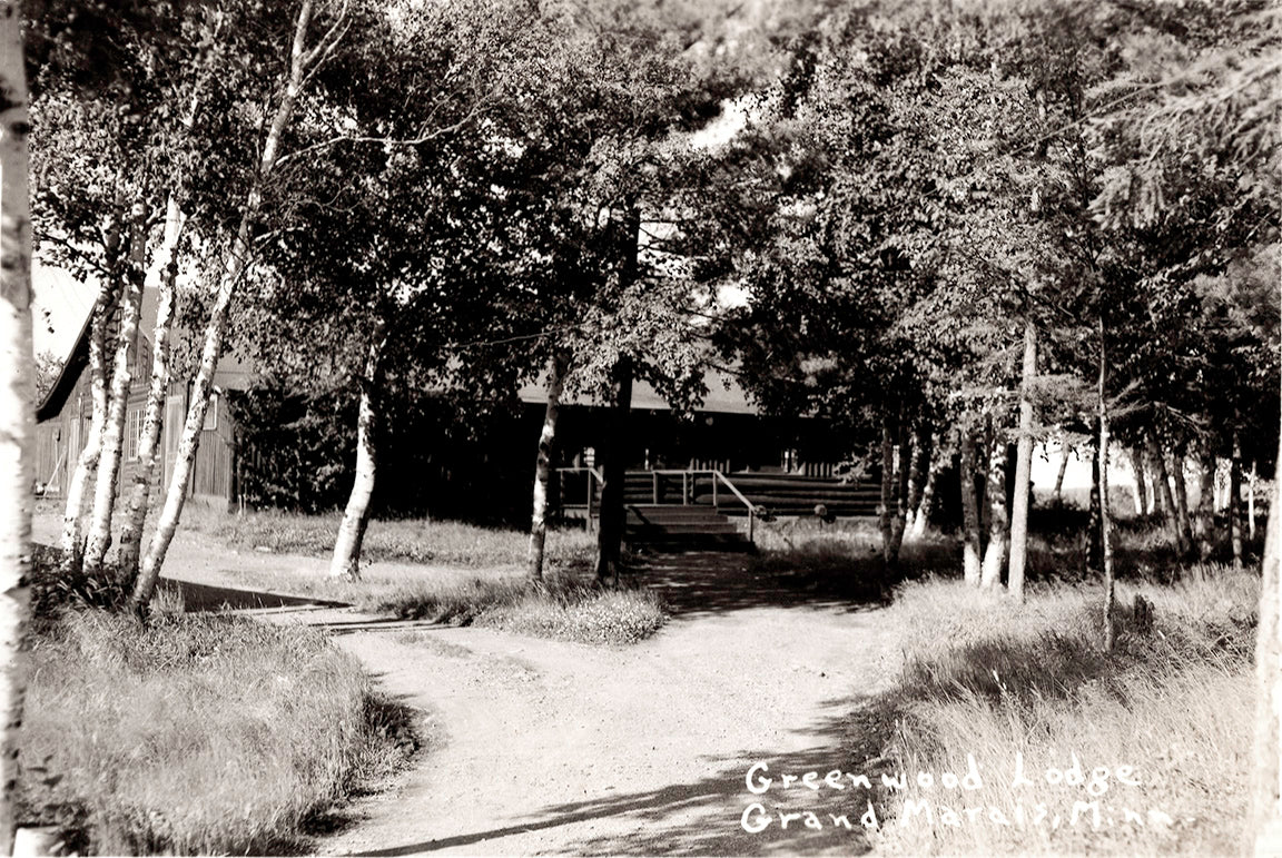 Greenwood Lodge, Grand Marais, Minnesota, 1950s Print