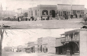 Street scenes, Hills, Minnesota, 1911 Print