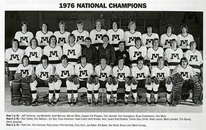 1976 U of M Hockey National Champions Print