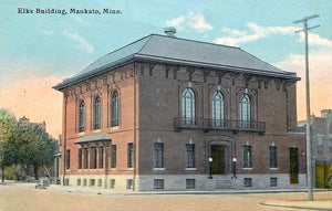 Elks Building, Mankato, Minnesota, 1913 Postcard Reproduction
