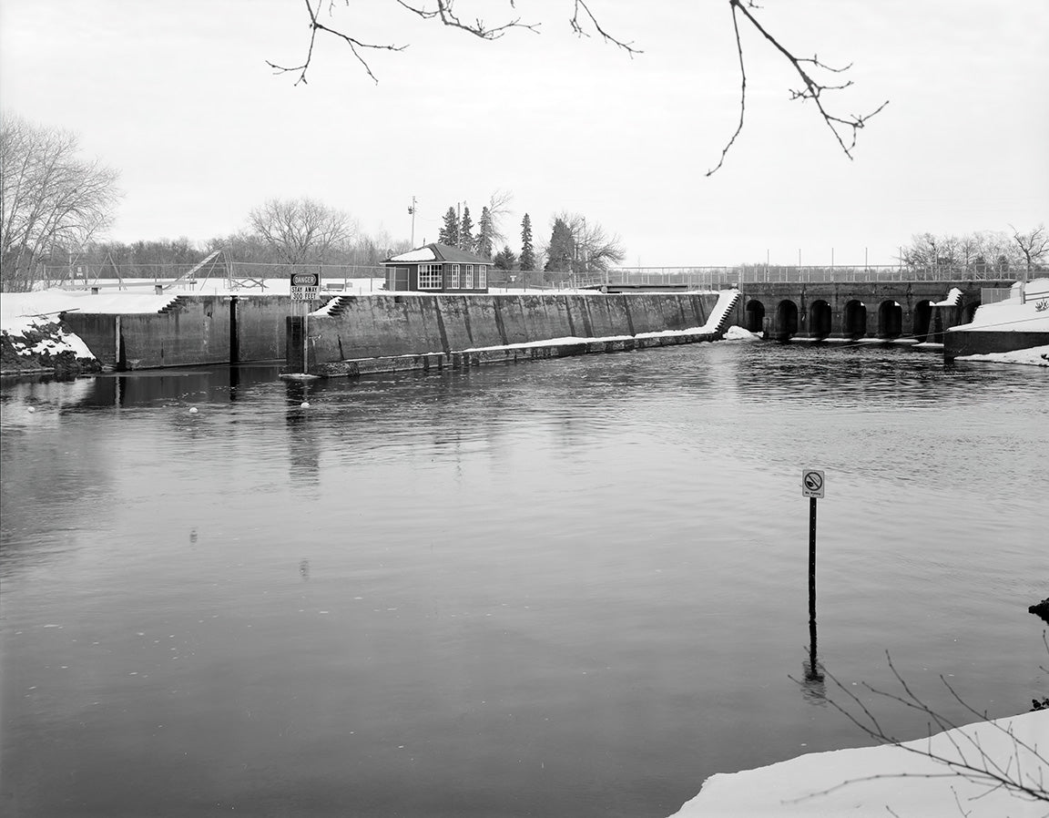 Lock & Dam at Sandy Lake Reservoir, McGregor, Minnesota, 1993 Print