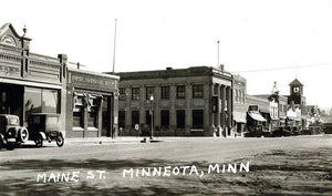 Street scene, Minneota, Minnesota, 1929 Print