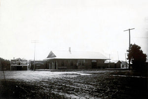 Northern Pacific Depot, Morris, Minnesota, 1910 Postcard Reproduction