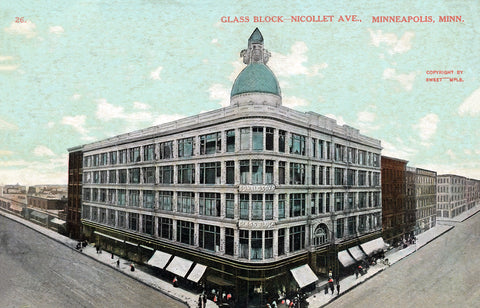 Donaldson's Glass Block, Minneapolis, Minnesota, 1908 Print