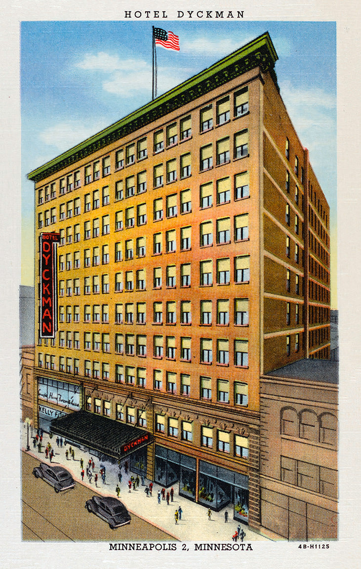 Dyckman Hotel, Minneapolis, Minnesota, 1944 Print