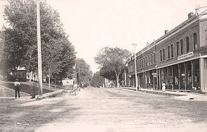 Street scene, Preston, Minnesota, 1910s Print