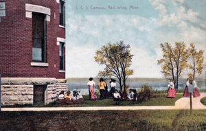Lutheran Ladies Seminary, Red Wing, Minnesota, 1909 Postcard Reproduction