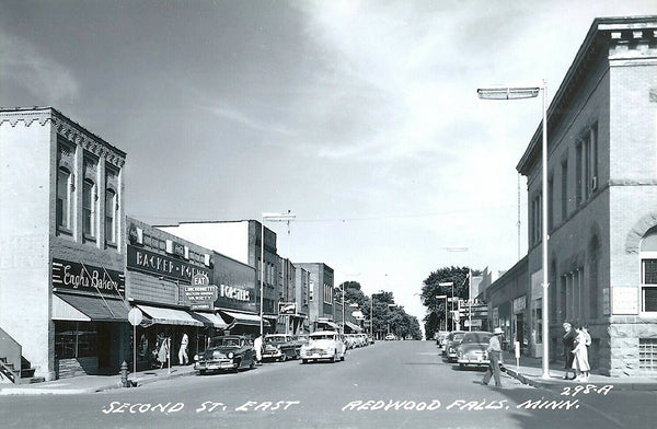 Second Street East, Redwood Falls, Minnesota, 1950s Print