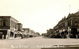 Main Street, Sauk Centre, Minnesota, 1930s Print